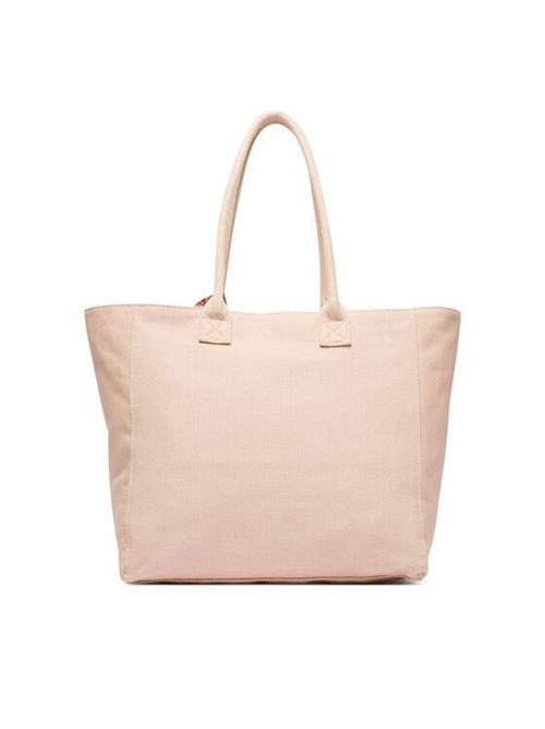 Borsa tote grande con logo ricamato LIU JO | AA6200T546A/32807